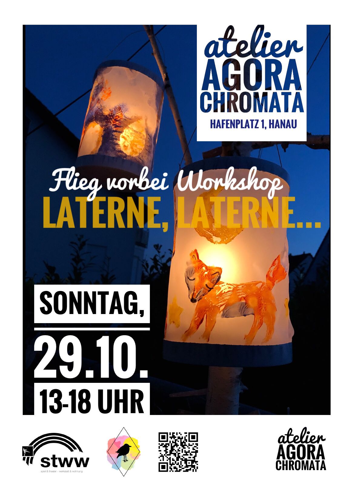 Flieg vorbei Workshop "Laterne, Laterne"
