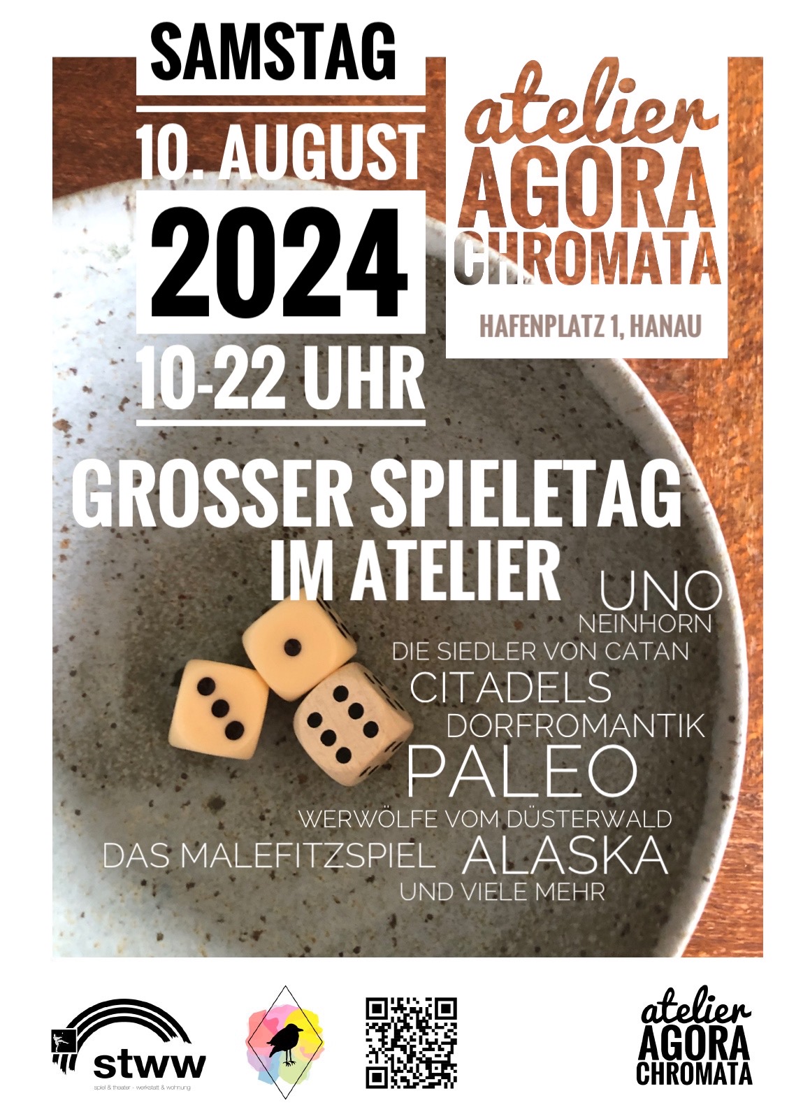 1. großer Spieltag im Atelier